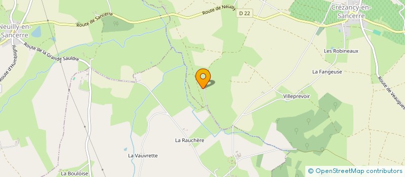 localisation de l'entreprise MADAME FANNY FLEURIET  CREZANCY-EN-SANCERRE