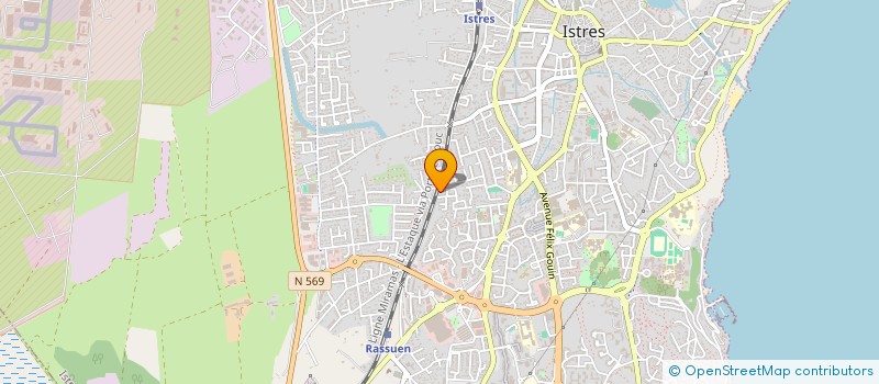 localisation de l'entreprise MADAME FANNY FORGES  ISTRES