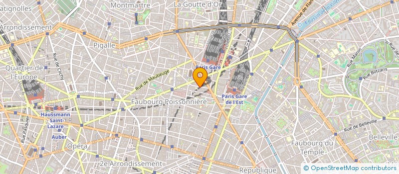 localisation de l'entreprise MADAME FANNY FORTAGE  PARIS