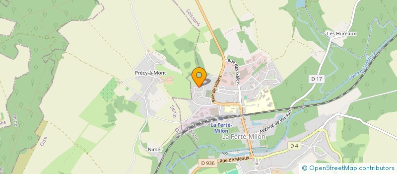 localisation de l'entreprise MADAME FANNY FOUI  LA FERTE-MILON