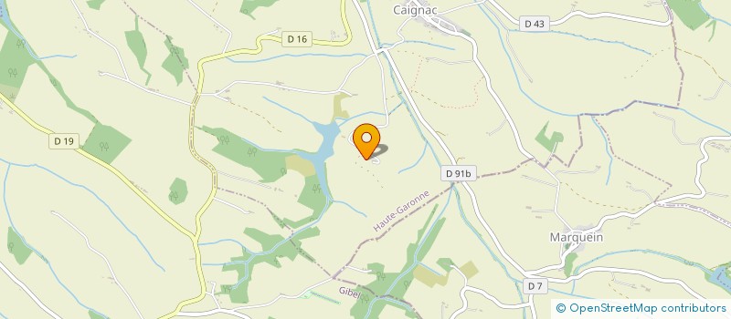 localisation de l'entreprise MADAME FANNY FRAISSE  CAIGNAC