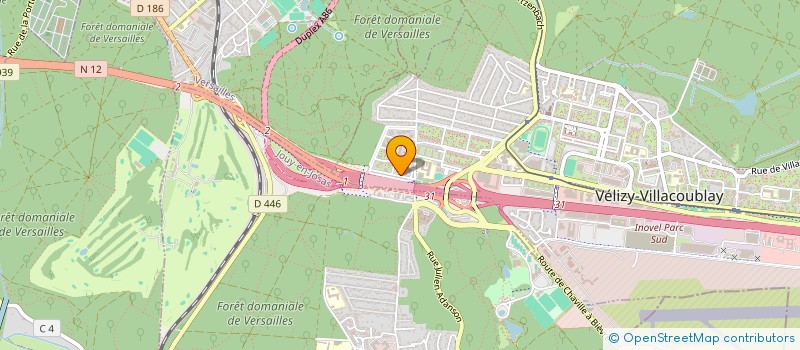 localisation de l'entreprise MADAME FANNY FRANCESCHI  VIROFLAY