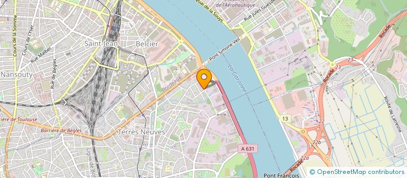 localisation de l'entreprise MADAME FANNY FRAUCIEL à BEGLES