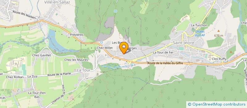 localisation de l'entreprise MADAME FANNY FREYRE à LA TOUR