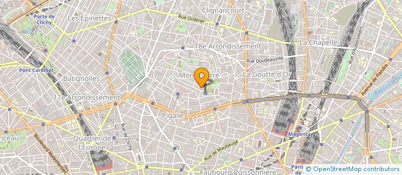 localisation de l'entreprise MADAME FANNY FRIES à PARIS