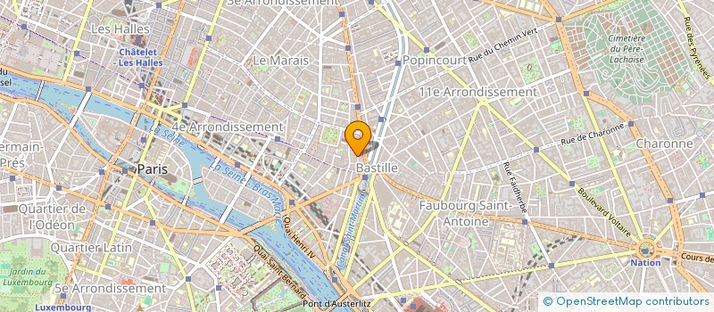 localisation de l'entreprise MADAME FANNY GADAN  PARIS