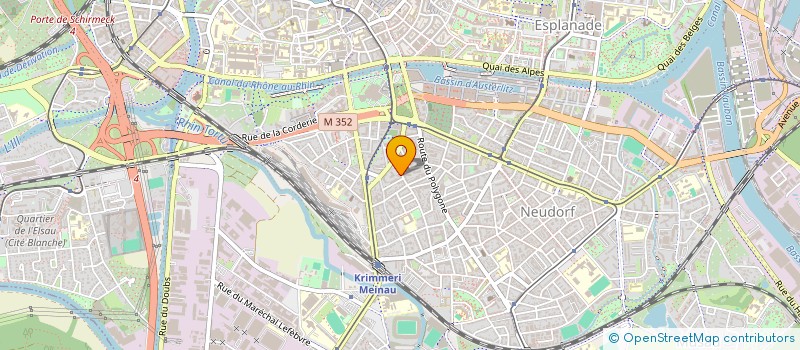 localisation de l'entreprise MADAME FANNY GALAN à STRASBOURG