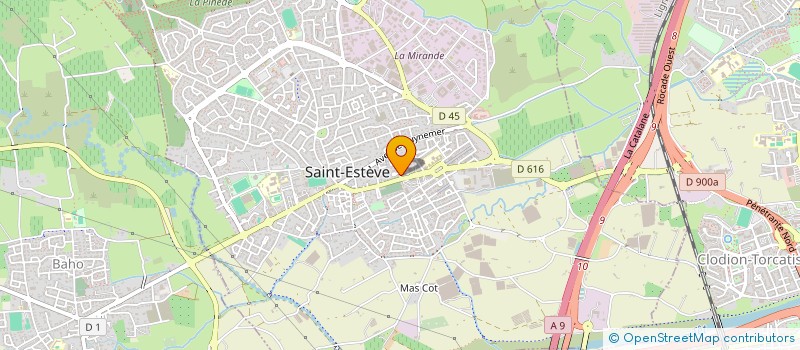 localisation de l'entreprise MADAME FANNY GALLEGO  LA CIOTAT