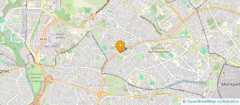 localisation de l'entreprise MADAME FANNY GARCIA à MONTPELLIER