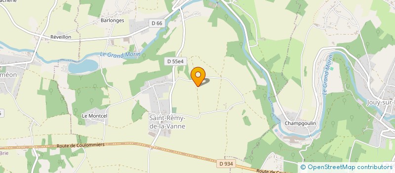 localisation de l'entreprise MADAME FANNY GAUTHIER  SAINT-REMY-DE-LA-VANNE