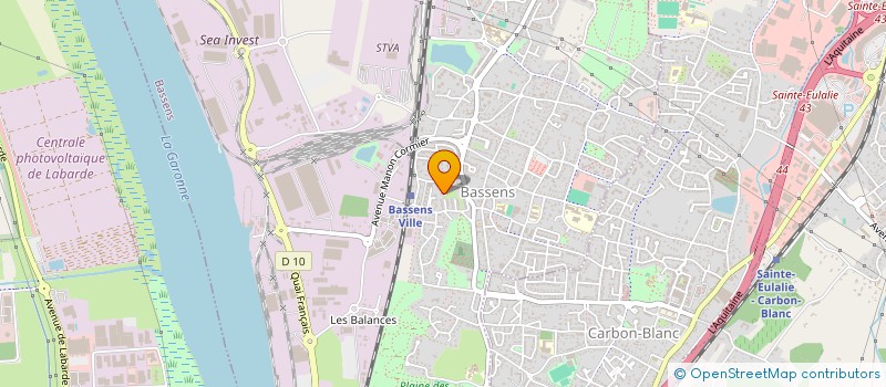 localisation de l'entreprise MADAME FANNY GAUTHIER LOEDEC  BASSENS