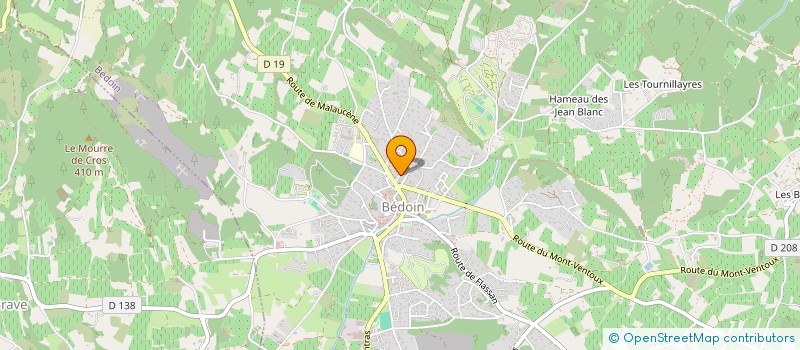 localisation de l'entreprise MADAME FANNY GAZANHE  BEDOIN