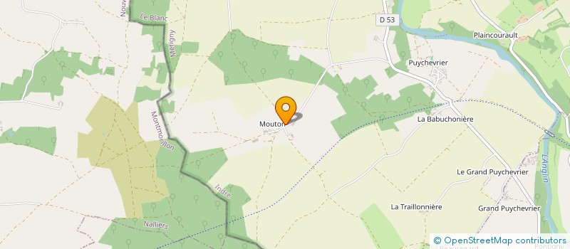 localisation de l'entreprise MADAME FANNY GENET à MERIGNY