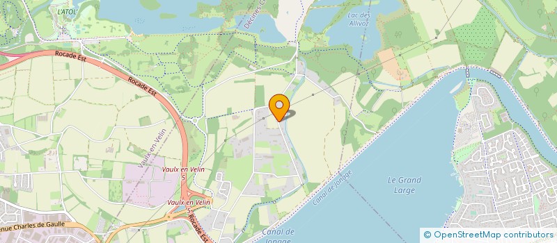 localisation de l'entreprise MADAME FANNY GERBOD  DECINES-CHARPIEU