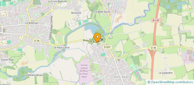 localisation de l'entreprise MADAME FANNY GESSAT  PONT-PEAN