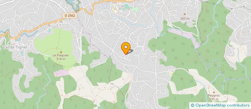 localisation de l'entreprise MADAME FANNY GIAMMARIOLI  PEYMEINADE