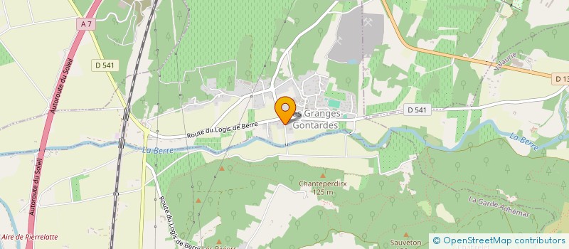 localisation de l'entreprise MADAME FANNY GIANNASI à LES GRANGES-GONTARDES