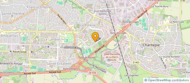 localisation de l'entreprise MADAME FANNY GICQUEL  MECE