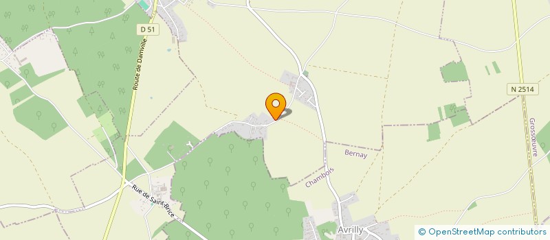localisation de l'entreprise MADAME FANNY GILLE à LE PLESSIS-GROHAN