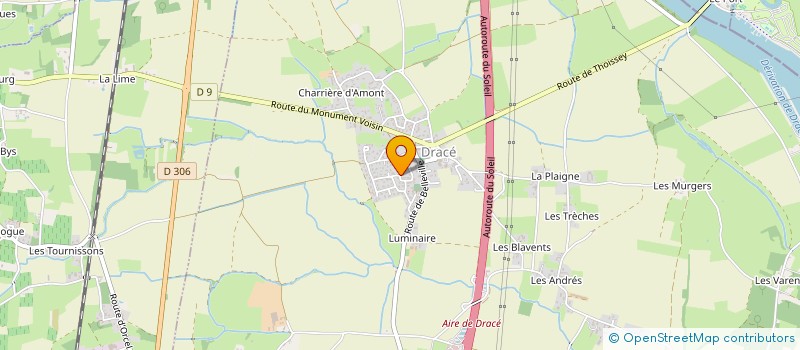 localisation de l'entreprise MADAME FANNY GIOANNI  DRACE