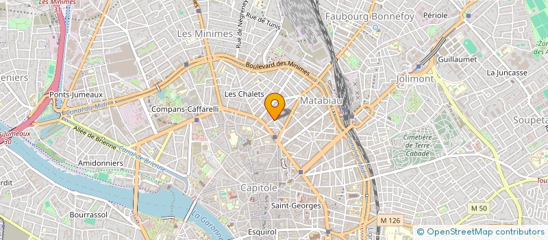 localisation de l'entreprise MADAME FANNY GOMEZ à TOULOUSE