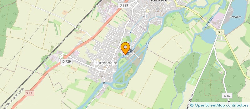 localisation de l'entreprise MADAME FANNY GOUPIL  HUTTENHEIM