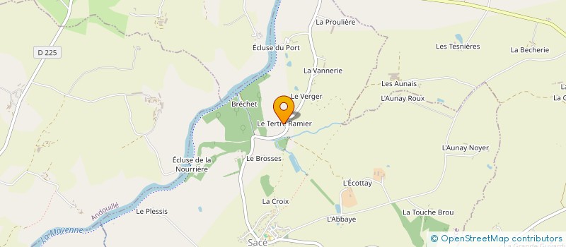 localisation de l'entreprise MADAME FANNY GOUPIL  SACE
