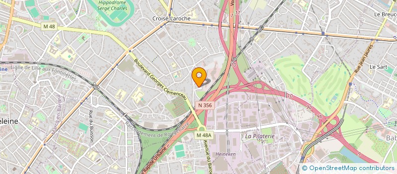 localisation de l'entreprise MADAME FANNY GOUSSET  MARCQ-EN-BARUL