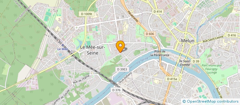 localisation de l'entreprise MADAME FANNY GOUY  LE MEE-SUR-SEINE