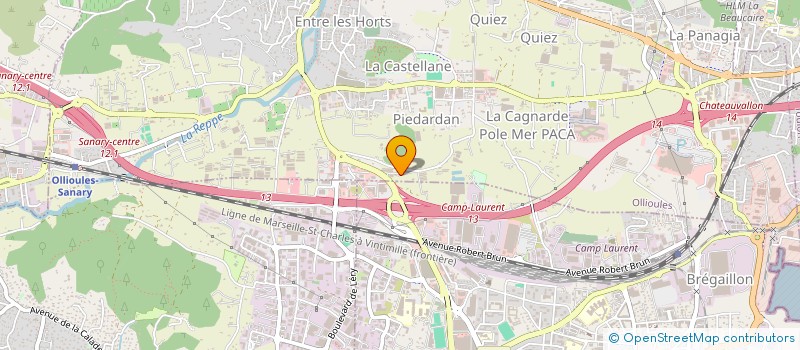 localisation de l'entreprise MADAME FANNY GRAC à SIX-FOURS-LES-PLAGES