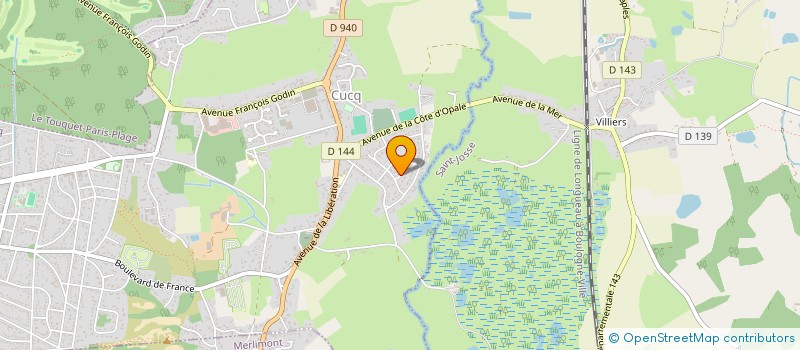 localisation de l'entreprise MADAME FANNY GRANSARD  CUCQ