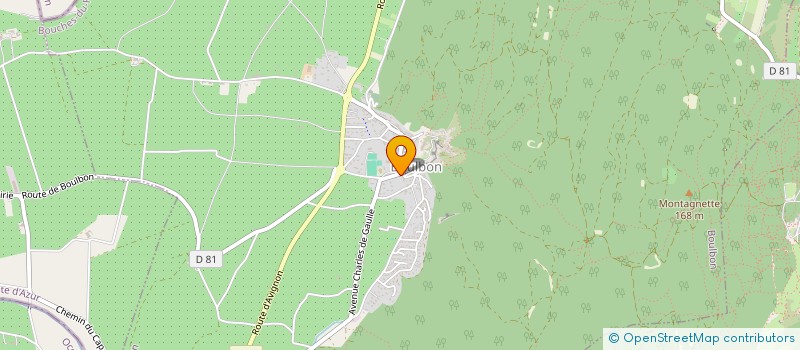 localisation de l'entreprise MADAME FANNY GRAPOTTE  BOULBON