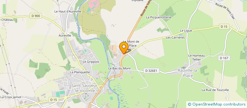 localisation de l'entreprise MADAME FANNY GREARD  RAUVILLE-LA-PLACE