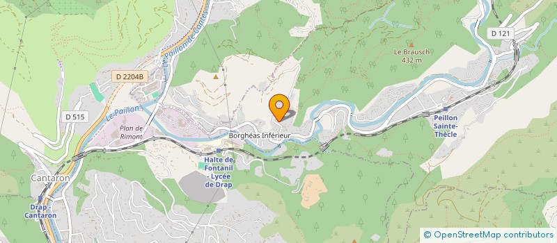 localisation de l'entreprise MADAME FANNY GRECO  PEILLON