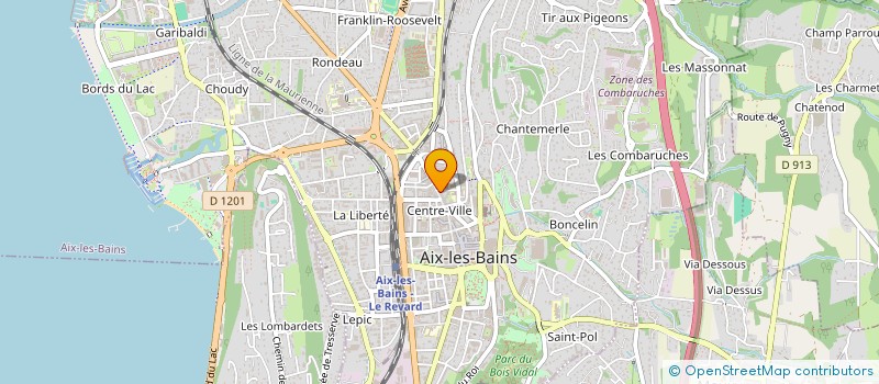 localisation de l'entreprise MADAME FANNY GRENACKER  AIX-LES-BAINS