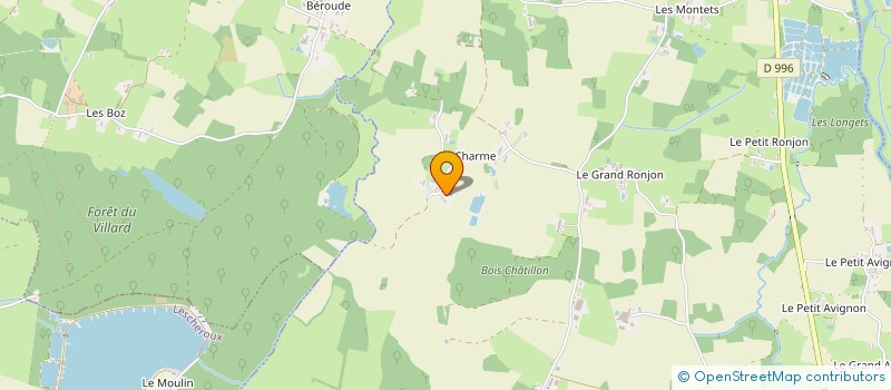 localisation de l'entreprise MADAME FANNY GROFFOD  CORMOZ