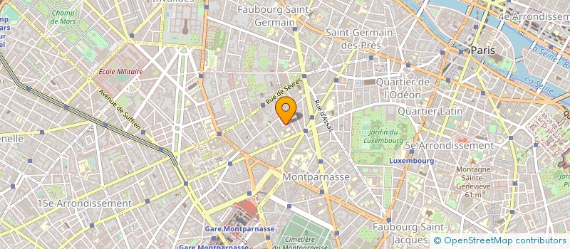 localisation de l'entreprise MADAME FANNY GUENON DES MESNARDS  PARIS