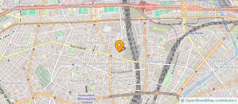 localisation de l'entreprise MADAME FANNY GUERAUD  PARIS