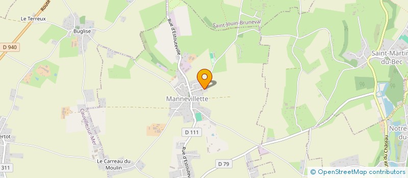 localisation de l'entreprise MADAME FANNY GUERENTE  MANNEVILLETTE