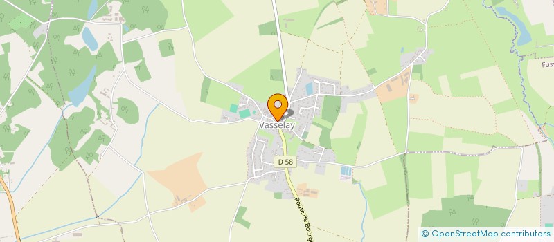 localisation de l'entreprise MADAME FANNY GUILLANEUF FANNY  VASSELAY