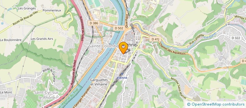 localisation de l'entreprise MADAME FANNY GUILLOUX à VIENNE