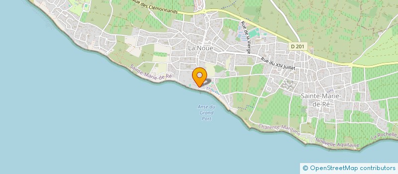 localisation de l'entreprise MADAME FANNY GUIO  SAINTE-MARIE-DE-RE