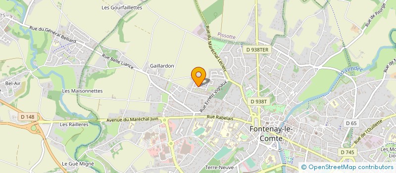 localisation de l'entreprise MADAME FANNY GUZZO à FONTENAY-LE-COMTE