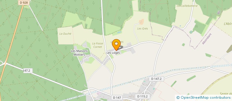 localisation de l'entreprise MADAME FANNY HACAULT à ABONDANT
