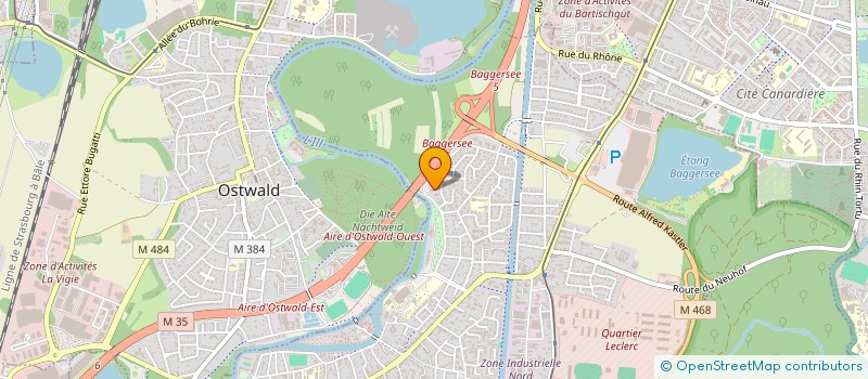 localisation de l'entreprise MADAME FANNY HEINRICH  ILLKIRCH-GRAFFENSTADEN