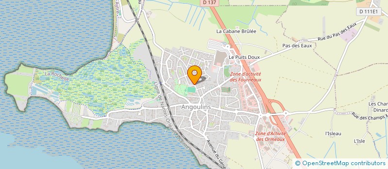 localisation de l'entreprise MADAME FANNY HENRY  LAGORD