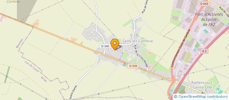 localisation de l'entreprise MADAME FANNY HERBIN  SAILLY-LEZ-CAMBRAI