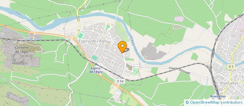 localisation de l'entreprise MADAME FANNY HERRMANN  ESPIRA DE L AGLY