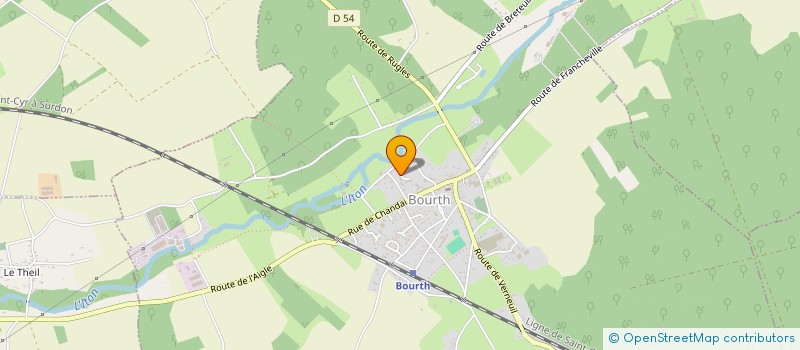 localisation de l'entreprise MADAME FANNY HERVE  BOURTH