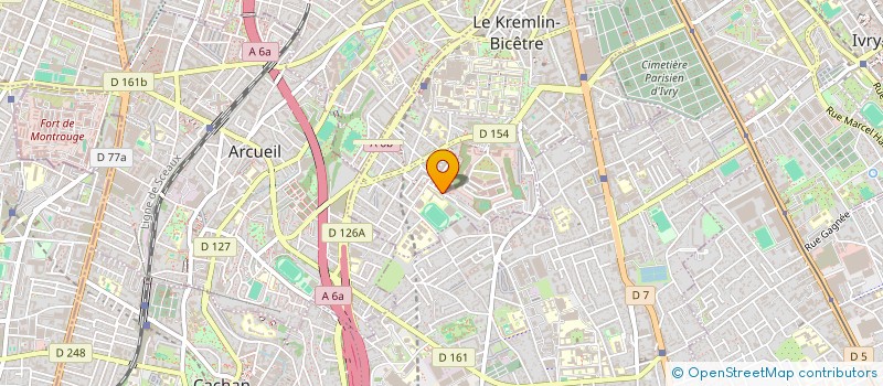 localisation de l'entreprise MADAME FANNY HOREL  LE KREMLIN-BICETRE